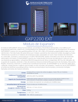 Grandstream GXP2200EXT  Ficha de datos
