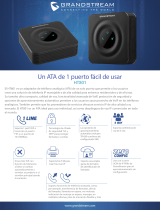 Grandstream HT801 Ficha de datos