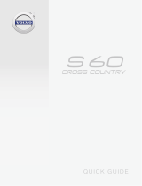 Volvo S60 Cross Country Guía de inicio rápido