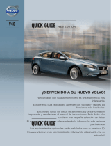 Volvo V40 Guía de inicio rápido