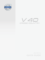 Volvo V40 Guía de inicio rápido