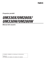 NEC UM330W El manual del propietario