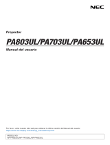 NEC PA803UL El manual del propietario