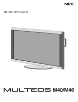 NEC MULTEOS M40 El manual del propietario