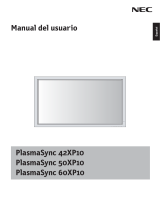 NEC PlasmaSync® 42XP10 El manual del propietario