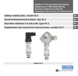 WIKA IS-3 Instrucciones de operación