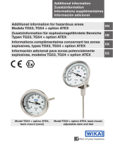 WIKA TG53 tag:model:TG54 Instrucciones de operación