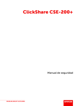 Barco ClickShare CSE-200 Manual de usuario