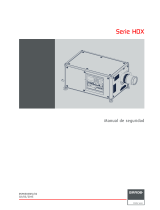 Barco HDX-W12 Manual de usuario