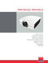 Barco PGWU-62L Manual de usuario