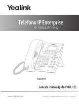 Yealink SIP-T19 E2 & T19P E2 Guía de inicio rápido