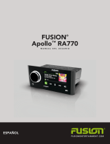 Fusion MS-RA770 El manual del propietario