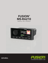 Fusion MS-RA210 Manual de usuario