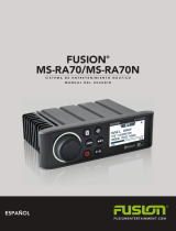 Fusion MS-RA70N El manual del propietario