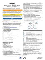 Fusion MS-NRX300 Guía de instalación