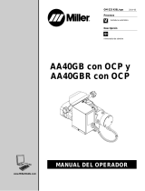 Miller AA40GBR El manual del propietario