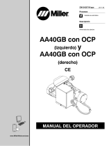 Miller AA40GB El manual del propietario