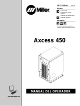 Miller Axcess 450 El manual del propietario