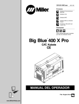 Miller BIG BLUE 400X PRO CE CA El manual del propietario