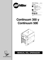 Miller CONTINUUM 350 AND 500 El manual del propietario