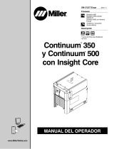 Miller CONTINUUM 500 El manual del propietario