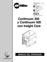 Miller CONTINUUM 350 El manual del propietario