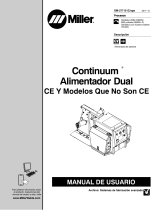 Miller CONTINUUM DUAL WIRE FEEDER CE AND NON CE El manual del propietario