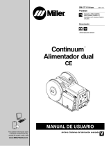 Miller CONTINUUM DUAL WIRE FEEDER CE AND NON CE El manual del propietario
