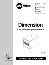 Miller Dimension 812 Manual de usuario