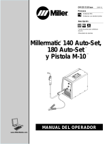 Miller MILLERMATIC 180 AUTO-SET AND M-10 GUN El manual del propietario