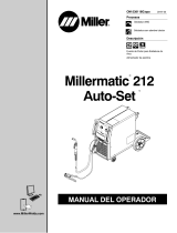 Miller MATIC 212 AUTOSET Manual de usuario