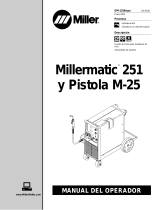 Miller MATIC 251 AND M-25 GUN El manual del propietario