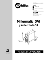Miller MATIC DVI AND M-10 GUN El manual del propietario