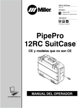 Miller PIPEPRO 12RC SUITCASE CE Manual de usuario