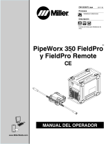 Miller PIPEWORX 350 FIELDPRO AND FIELDPRO REMOTE CE El manual del propietario