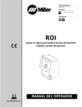 Miller ROI CE (REMOTE OPERATOR INTERFACE) El manual del propietario