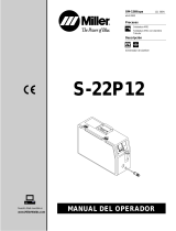Miller S-22P12 CE El manual del propietario