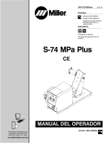 Miller S-74 MPA PLUS CE El manual del propietario