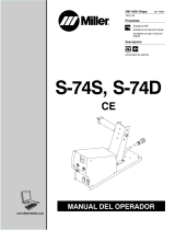 Miller S-74S CE Manual de usuario