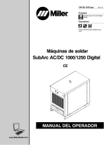 Miller SUBARC AC/DC 1000/1250 DIGITAL POWER SOURCES El manual del propietario