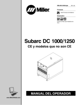 Miller SUBARC DC 1000/1250 CE El manual del propietario