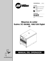 Miller SUBARC DC 650/800, 1000/1250 DIGITAL POWER SOURCES El manual del propietario