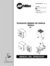 Miller SUBARC SYSTEM DIGITAL ACCESSORIES CE El manual del propietario