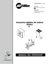 Miller SUBARC SYSTEM DIGITAL ACCESSORIES CE Manual de usuario