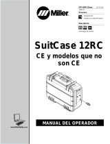 Miller SUITCASE 12RC CE Manual de usuario