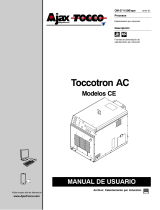 Miller TOCCOTRON AC (24 VOLT COOLER) 907690001 El manual del propietario