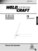 WeldCraft WP-280 TORCHES Manual de usuario