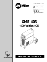 Miller XMS 403 (400 VOLTS) CE El manual del propietario
