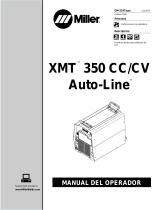 Miller XMT 350 CC/CV Auto-Line El manual del propietario