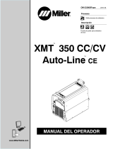 Miller XMT 350 CC/CV AUTO-LINE CE 907371 El manual del propietario